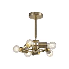 Baymont AB Ceiling Lights Deco Semi Flush Fittings